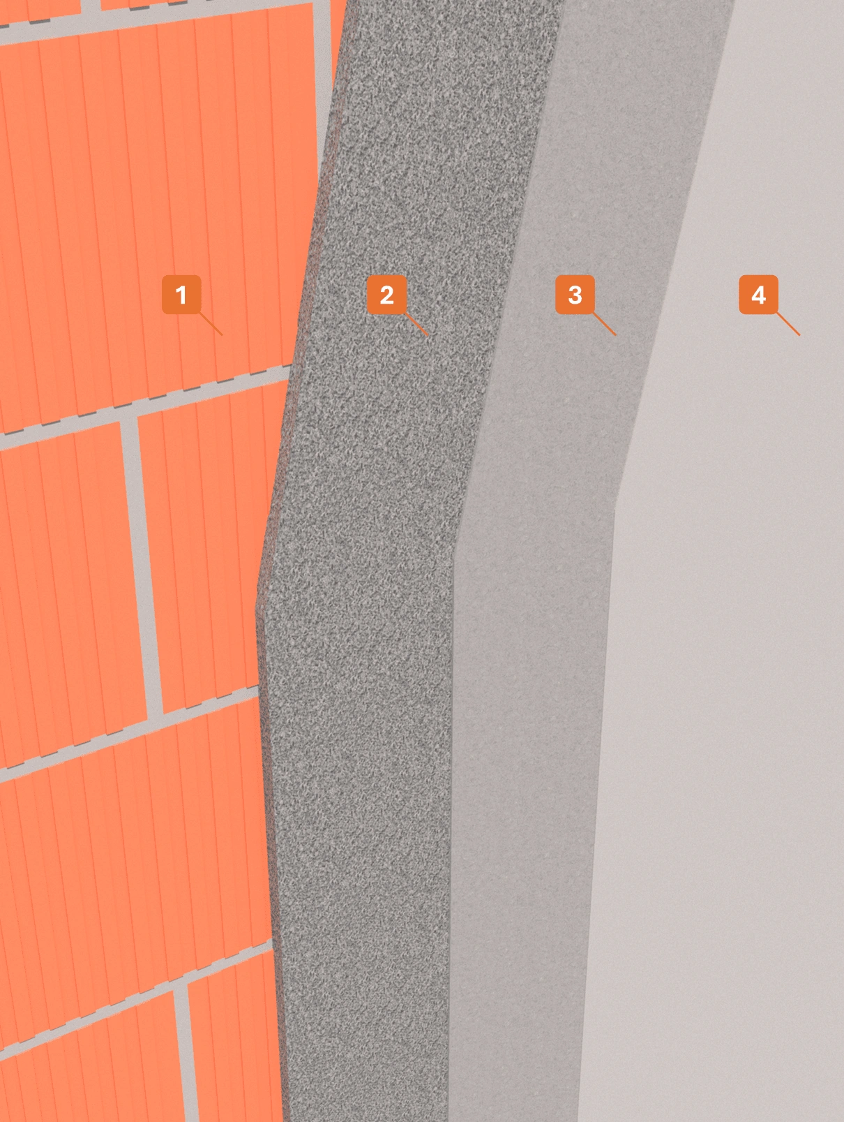 STRATIGRAFIA 156 - Realizzazione ciclo intonaco traspirante su murature nuove STRATIGRAFIA 1 - Winkler Chimica