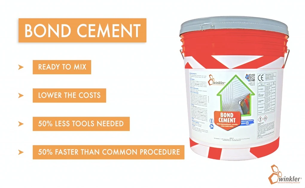 NEW VIDEO OF OUR INNOVATIVE ALL-IN-ONE WATERPROOFING AND TILE-ADHESIVE BOND – PRODUCT NAME: WINKLER BOND CEMENT